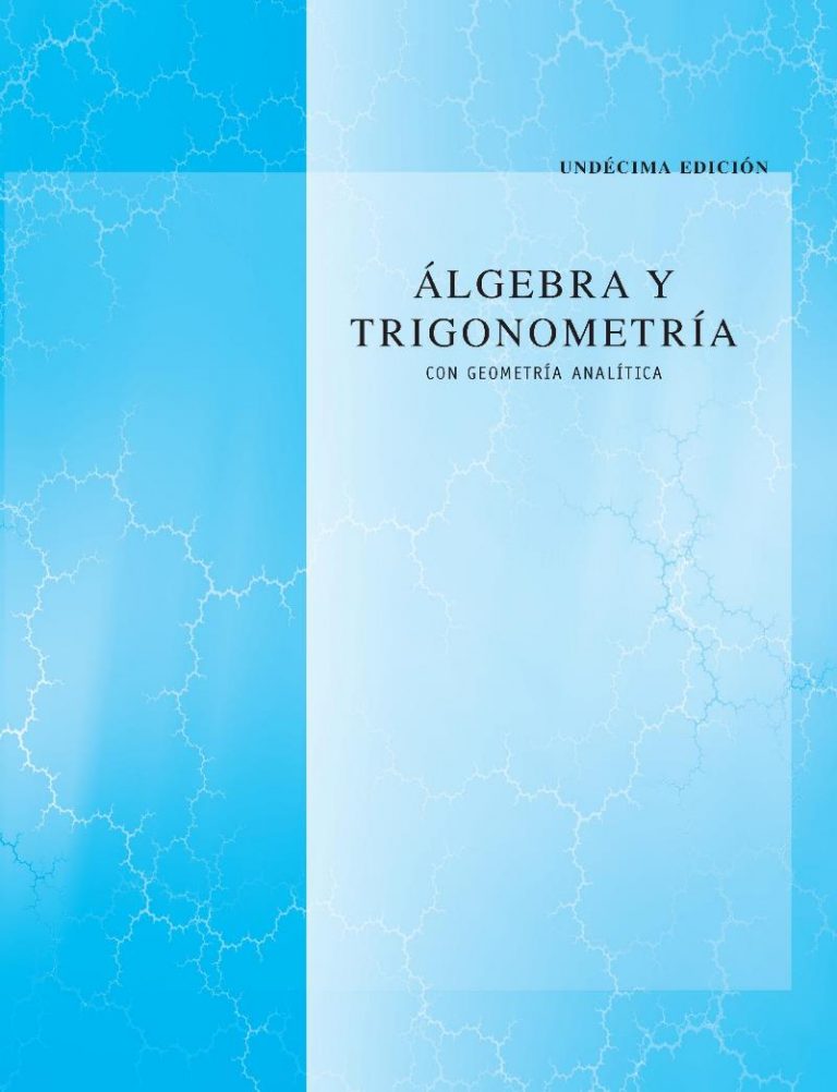 Solucionario De Álgebra Y Trigonometría Con Geometría Analítica, 11va ...