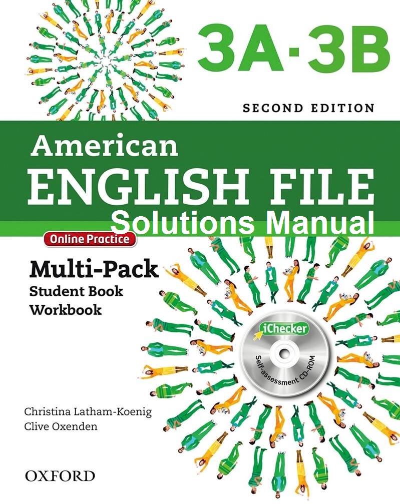 Solucionario De American English File 3 2da Edición Oxford 5540