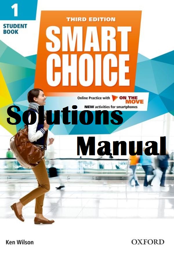 Solucionario de Smart Choice 1, 3ra Edición – Oxford