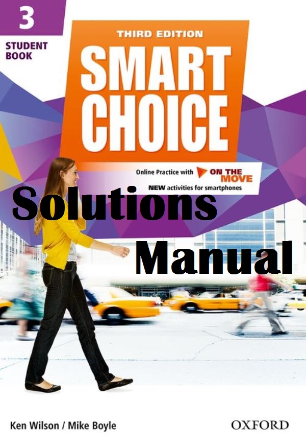 Solucionario de Smart Choice 3, 3ra Edición – Oxford